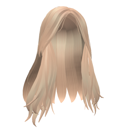Blonde Long Messy Hair Roblox Item Rolimon S