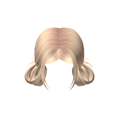 Messy Low Buns In Blonde S Code Price RblxTrade