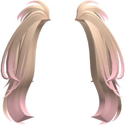 Layered Pigtail Extensions In Blonde To Pink S Code Price RblxTrade