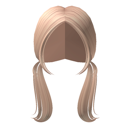 Low Bubbly Pigtails In Blonde Roblox