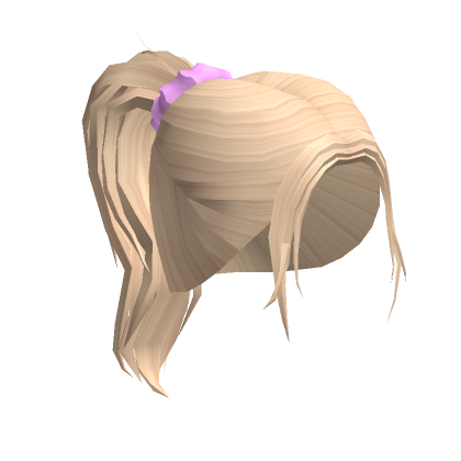 Aesthetic Blonde Ponytail Roblox
