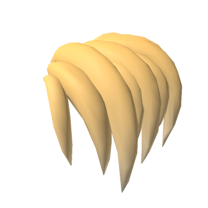 One Side Swept Blonde Hair Roblox