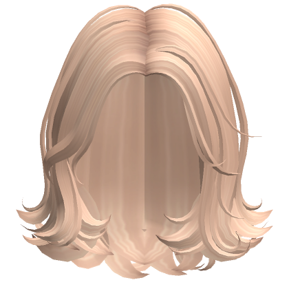 Short Layered Messy Flipped Bob Blonde Roblox