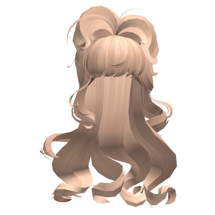 Royal Curly Updo W Bangs Blonde Roblox Item Rolimon S
