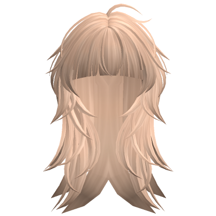 Emo Shredded Hair Blonde Roblox