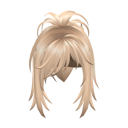 Rock Star Emo Ponytail Blonde Roblox
