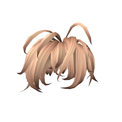 Messy Edgy Short Dirty Blonde Hair Roblox