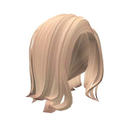 Messy Short Stylish Cut Blonde Roblox