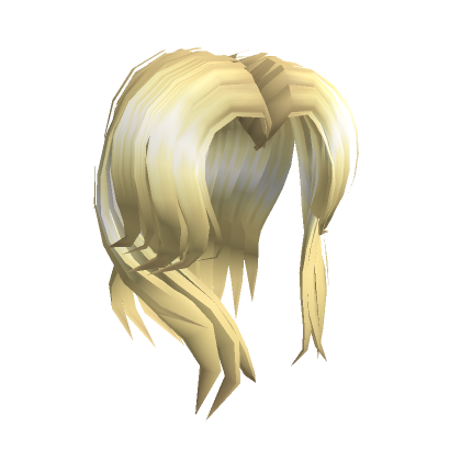 Aesthetic Blonde Curtain Bangs Middle Part Roblox