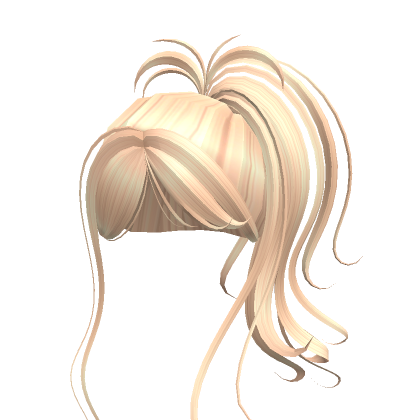 Beautiful Blonde Ponytail Roblox