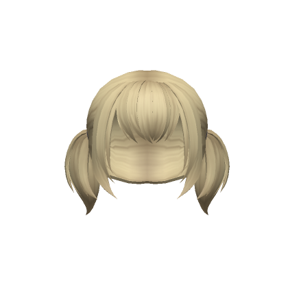 Blonde Mini Pigtails Roblox