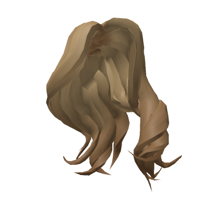 Swirly Hair Dirty Blonde Roblox