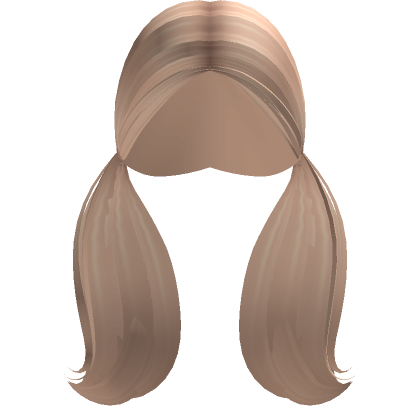 Long Curled Lollipop Pigtails Blonde Roblox