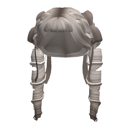 Swirly Kokoro Pigtails In Ash Blonde Roblox