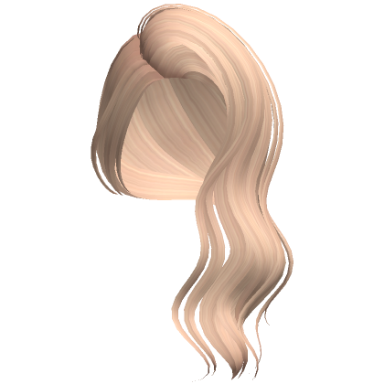 Beach Side Swept Wavy Hair Blonde Roblox
