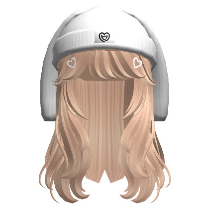Wavy Hair W Bunny Beanie Blonde Roblox Item Rolimon S