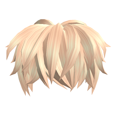 Blonde Messy Swept Hair Roblox
