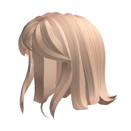 Short Y2K Popular Layered Hair Blonde Roblox