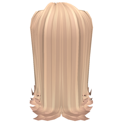 Sidepart Half Up Messy Swoop Blonde Roblox