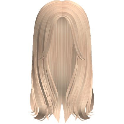 Wavy Hair Blonde Roblox