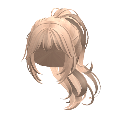 Natural High Ponytail Blonde Roblox Item Rolimon S