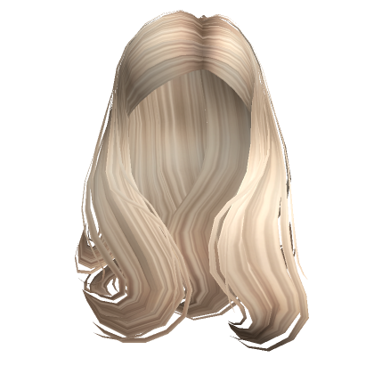 Graceful Side Part In Blonde Roblox