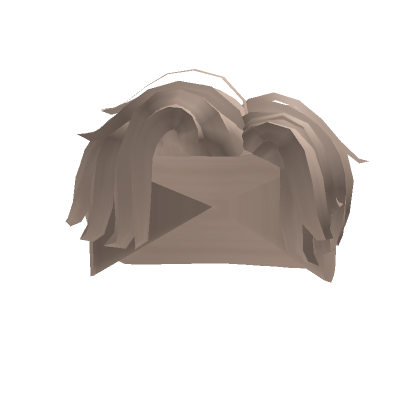 Blonde Windswept Middle Part Hair Roblox