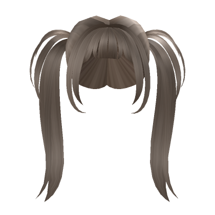 Kawaii Gyaru Layered Pigtails Hair In Ash Blonde Roblox
