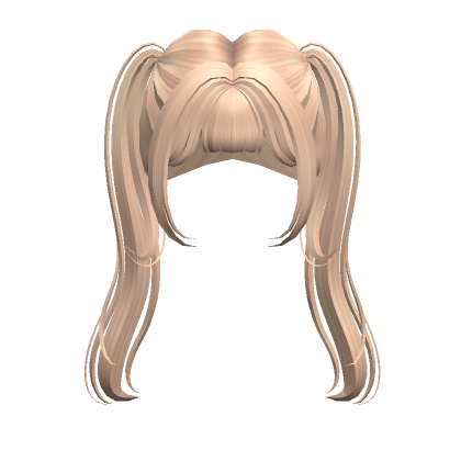 Long Straight Pigtail Anime Hair Blonde S Code Price RblxTrade