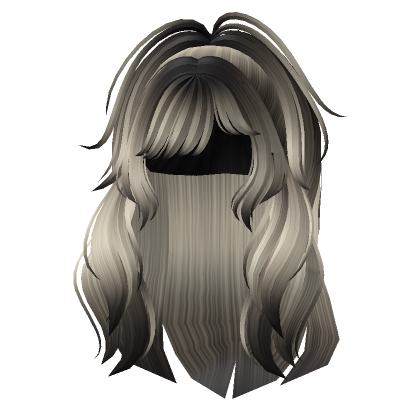 Black Blonde Scene Emo Fashion Ponytail Large Hair Roblox