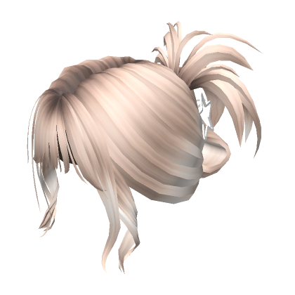 Y2K Spikey Clipped Updo Platinum Blonde Roblox