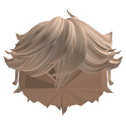 Stylish Messy Spike Boy Hair Blonde Roblox