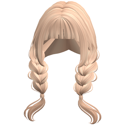 Cottage Core Braids Blonde Roblox