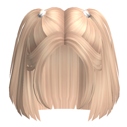 Short Soft Pigtails Blonde Roblox