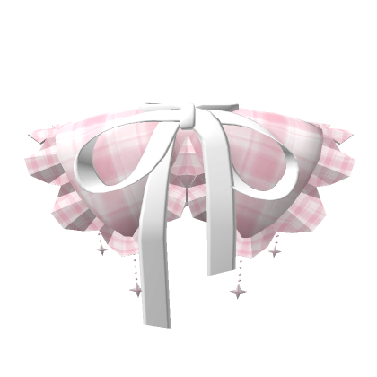 Pink Lace Back Ribbon  Roblox Item - Rolimon's