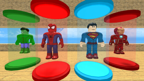 2 Pemain Super Hero Tycoon - Roblox