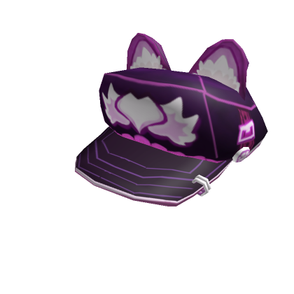 Roblox Item Punk Goth Cat Hat With Ears