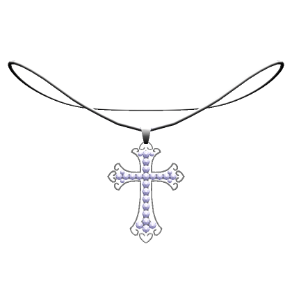 Cross cheap necklace roblox