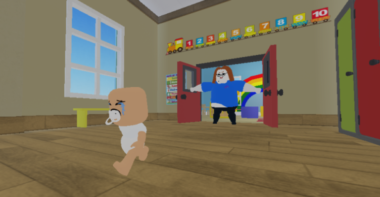 GREAT NURSERY ESCAPE! (First Person Obby)