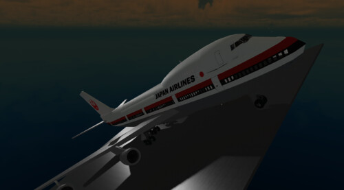 Accidente de avión de Japan Airlines. [MT. FUJI] - Roblox