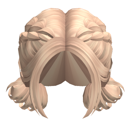 Soft Dutch Braid Bun (Blonde) #39 s Code Price RblxTrade