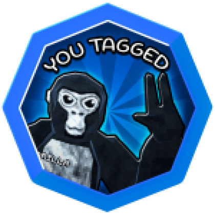 Gorilla tag monkey badge