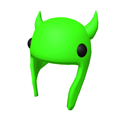Roblox Item Lil Demon Hat Green