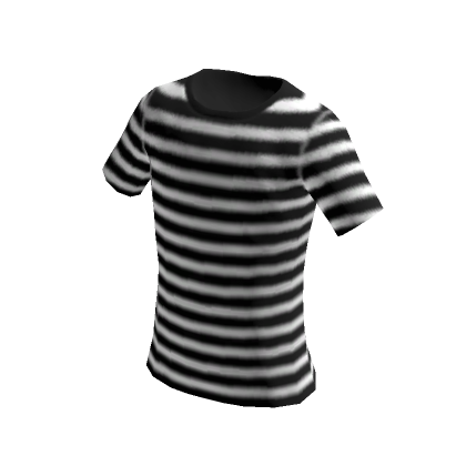 Striped T-Shirt - White - Roblox