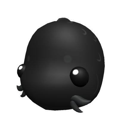 Koi Fish Head (Black) - Roblox