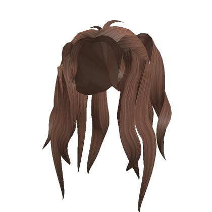 Roblox Item Brown Trendy Fancy Hair