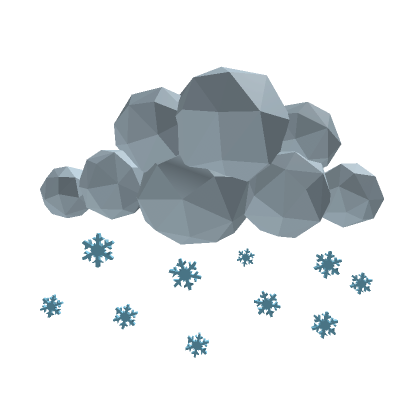 Snowy Cloud  Roblox Item - Rolimon's