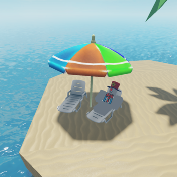 be stranded on a desert island simulator