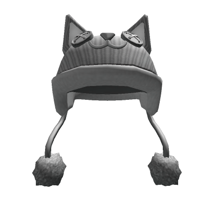 White Winter Cat Hat | Roblox Item - Rolimon's