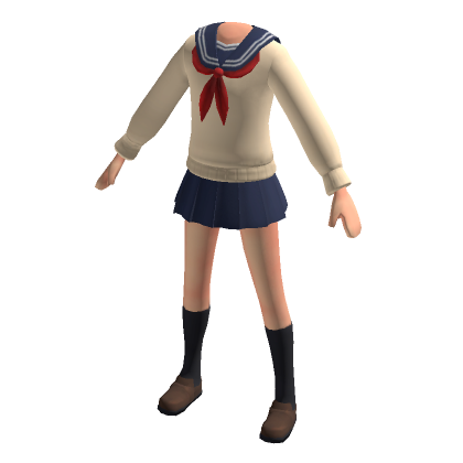 Anime school uniform sweater deals